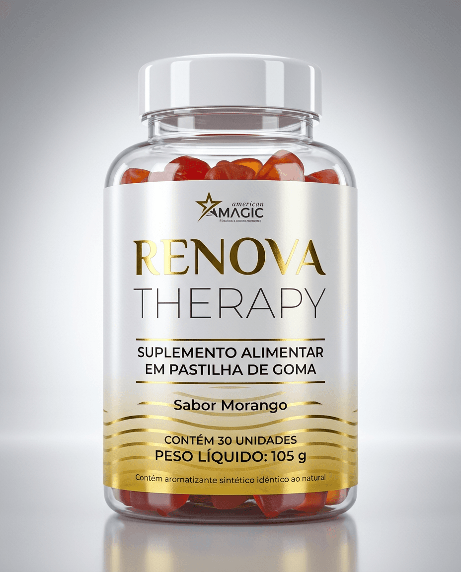 Suplemento Gummy Sabor Morango